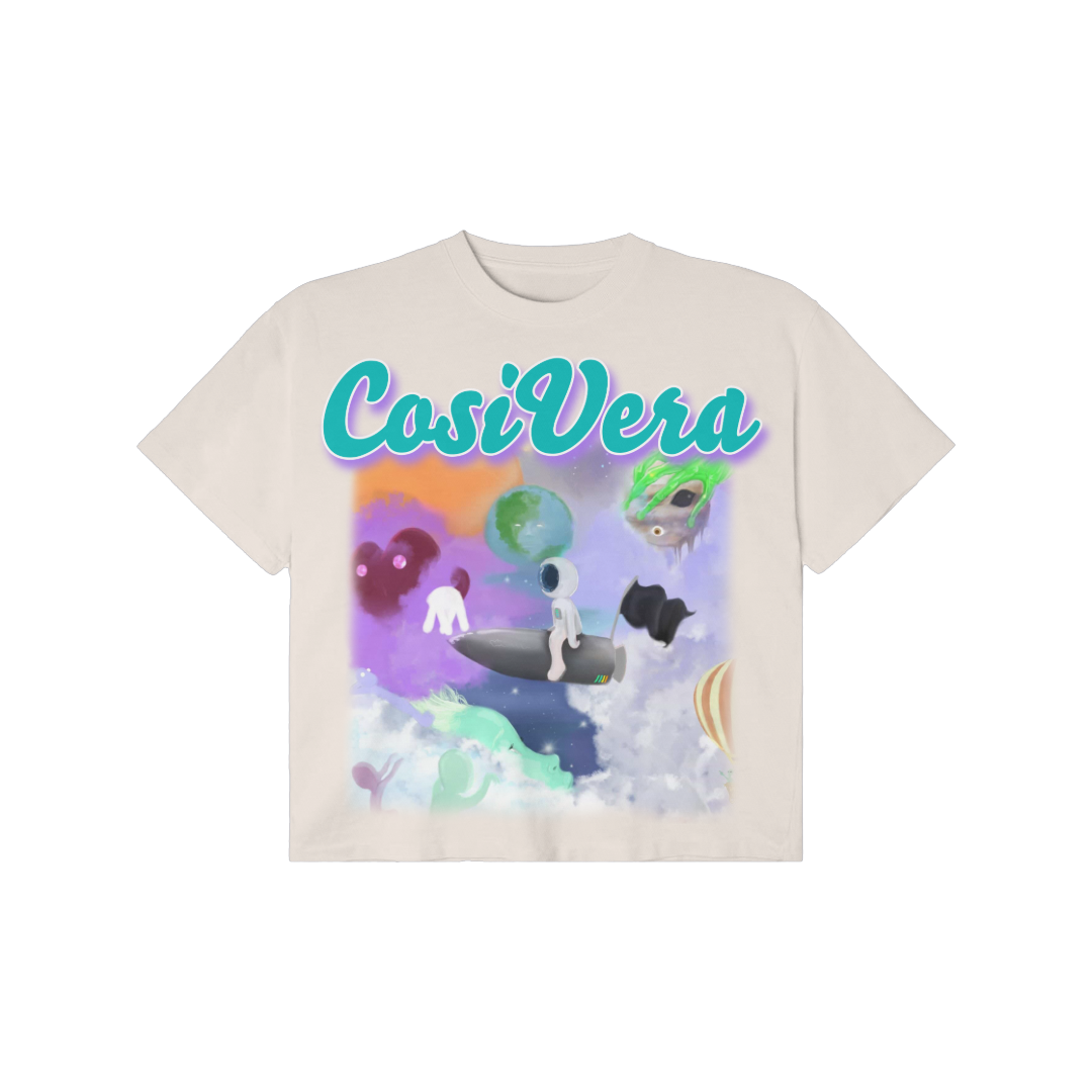 “Suriel” Cream Tee